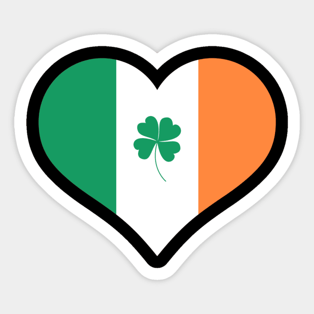 Happy St.Patrick's day shamrock Sticker by zeevana